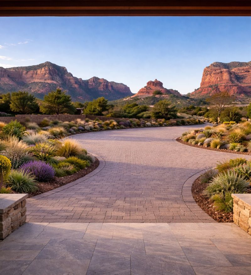 Sedona Arizona buildable lot in growing community with lots of red rock views